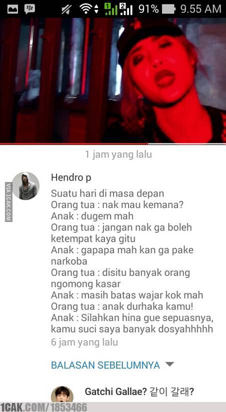 Komentar video Awkarin © 2016 brilio.net / 1cak.com/1853466