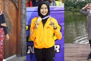 Intip gaya fashion Lia Karina Mansur, hijaber & atlet taekwondo