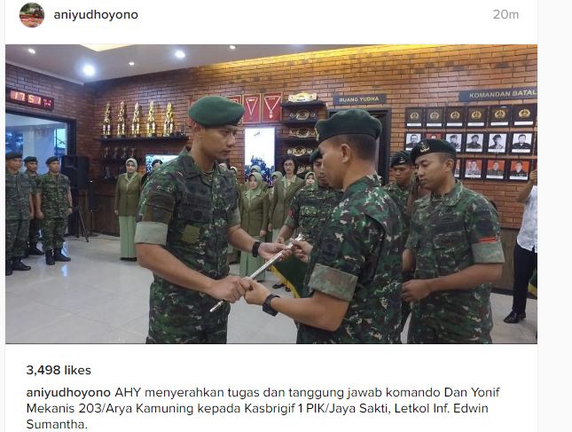 Agus Yudhoyono resmi lepas jabatan Dan Yonif Mekanis 203 Arya Kemuning