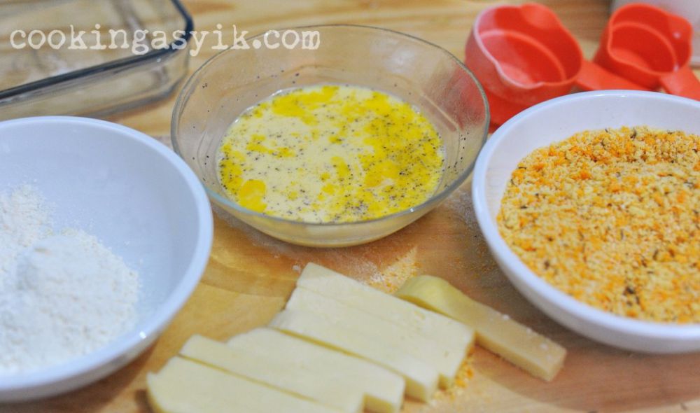 Mozzarella Cheese Stick © 2016 cookingasyik.com