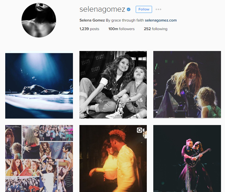 Selena Gomez miliki 100 juta followers Instagram, seleb lain lewat