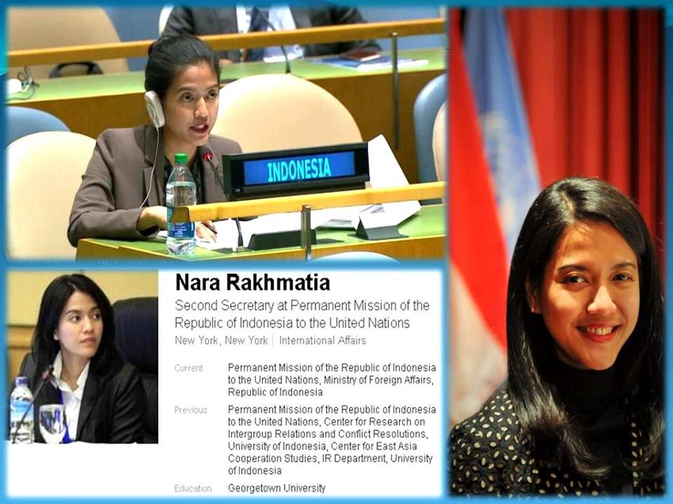 Nara Masista, diplomat cantik Indonesia curi perhatian di sidang PBB