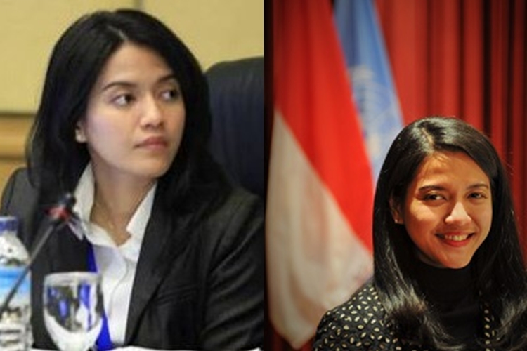 Nara Masista, diplomat cantik Indonesia curi perhatian di sidang PBB