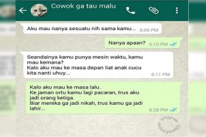 15 Obrolan WhatsApp gokil ini bikin senyum-senyum sendiri
