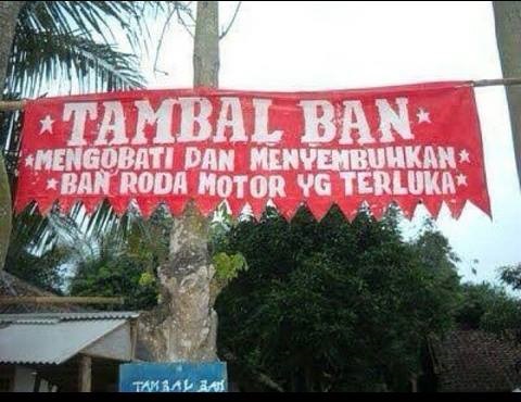 tambal ban lucu © 2016 brilio.net tambal ban lucu © 2016 brilio.net