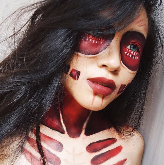 Cindercella makeup karakter © 2016 Instagram