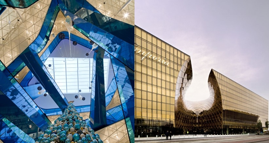 10 Gedung mal ini dibikin dari kaca yang keren abis, yuk shopping?