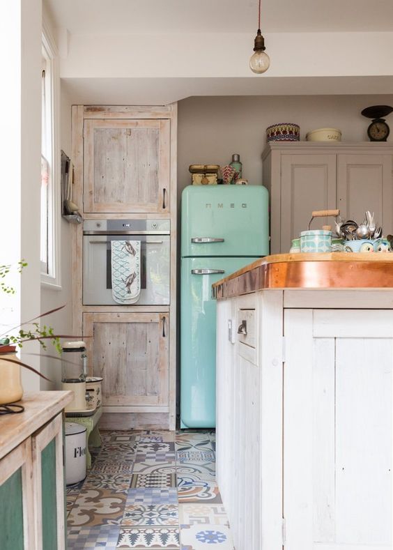15 Desain dapur vintage buat kamu pecinta barang lawas