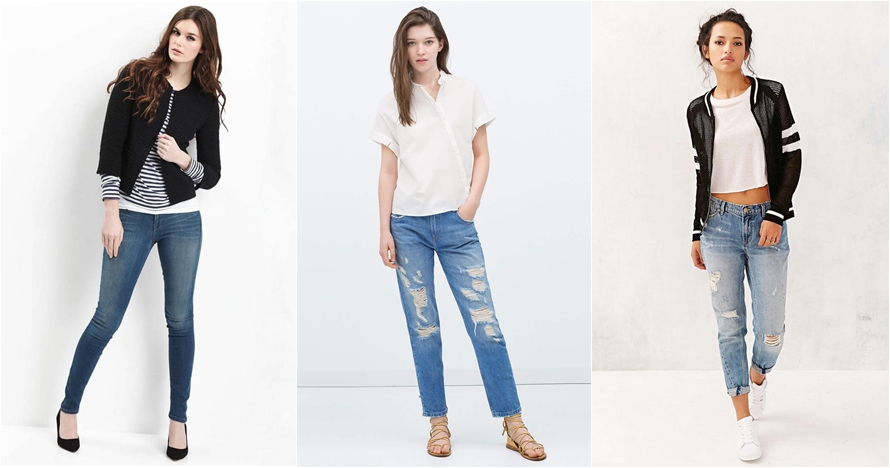 Beda karakter beda gaya, 10 model celana jeans ini kamu banget nggak?