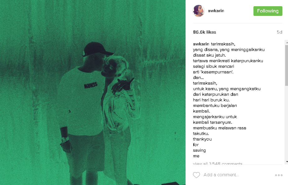 pacar baru Awkarin © 2016 brilio.net