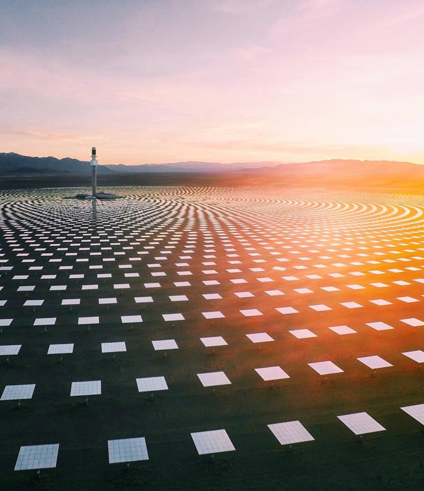 8 Foto Nevada Solar Reserve ini kerennya nggak ketulungan