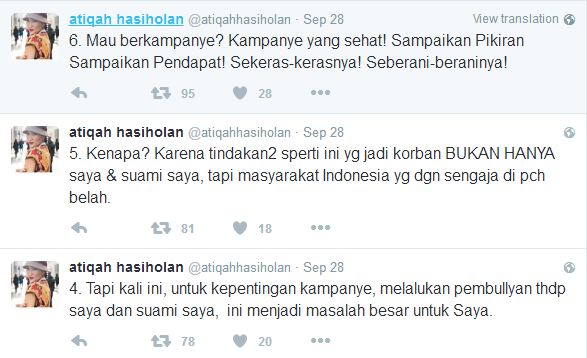 Atiqah dibully  © 2016 brilio.net Atiqah dibully  © 2016 brilio.net