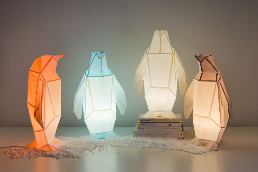 10 Potret lampu origami keren, bisa bikin ruanganmu makin cantik