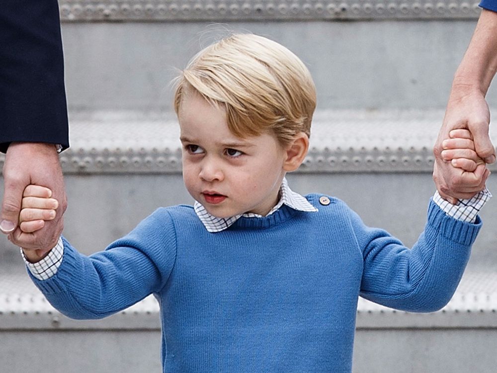 Pangeran George cemberut © 2016 brilio.net