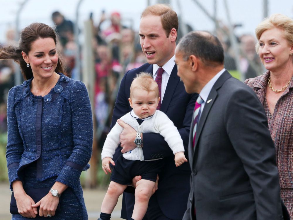 Pangeran George cemberut © 2016 brilio.net