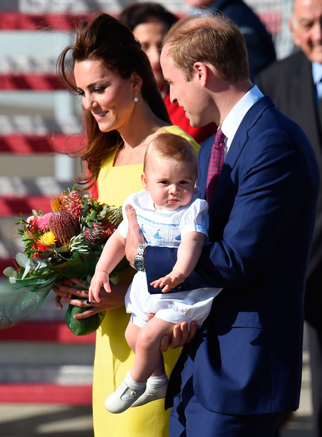 Pangeran George cemberut © 2016 brilio.net