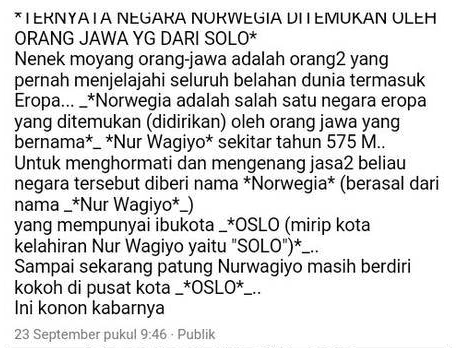 Asal usul Norwegia © 2016 brilio.net / 1cak.com