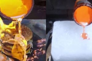 7 Benda sehari-hari saat disiram tembaga cair ini hasilnya mengejutkan