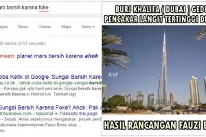 10 Hasil googling pakai 'sungai bersih karena Foke' ini bikin ngakak
