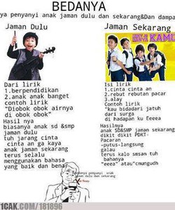 Anak zaman dulu vs kekinian © 2016 brilio.net Anak zaman dulu vs kekinian © 2016 brilio.net