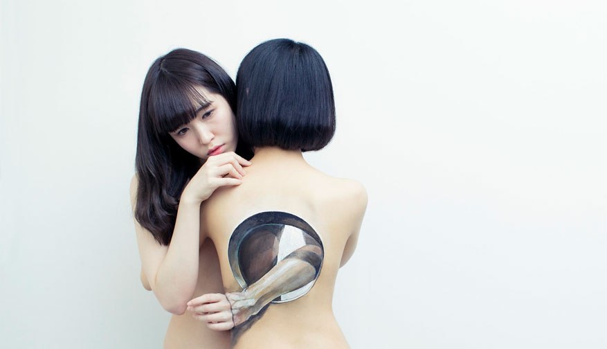 22 Lukisan ilusi tubuh buatan seniman Jepang ini bikin takjub