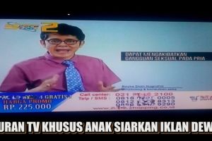 Spacetoon tayangkan iklan pria dewasa, tuai protes netizen