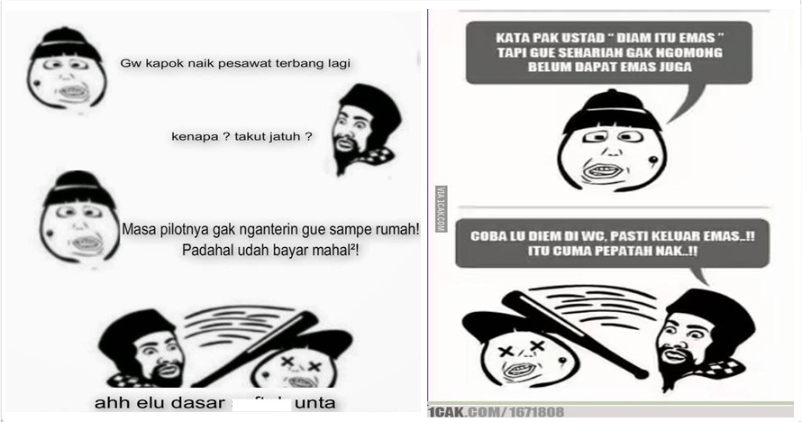 15 Obrolan kocak Herp dengan Pak Ustaz ini bikin geli gimana gitu