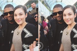Gara-gara selfie bareng Usher, Chelsea Islan bikin netizen iri