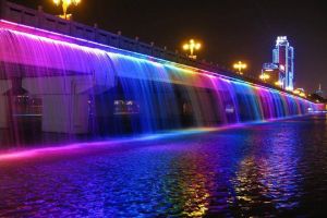 Suasana malam Jembatan Banpo, sisi lain keindahan Kota Seoul