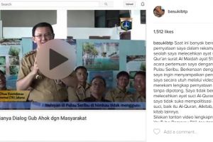 Dituding lecehkan ayat Alquran, ini penjelasan lengkap Ahok