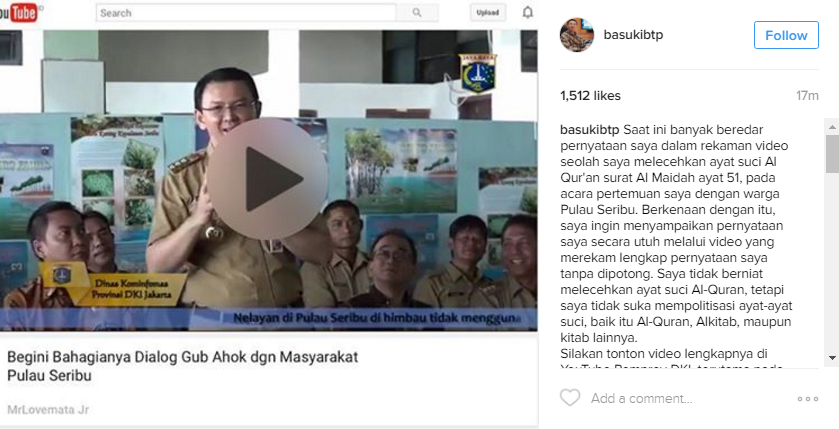 Dituding lecehkan ayat Alquran, ini penjelasan lengkap Ahok
