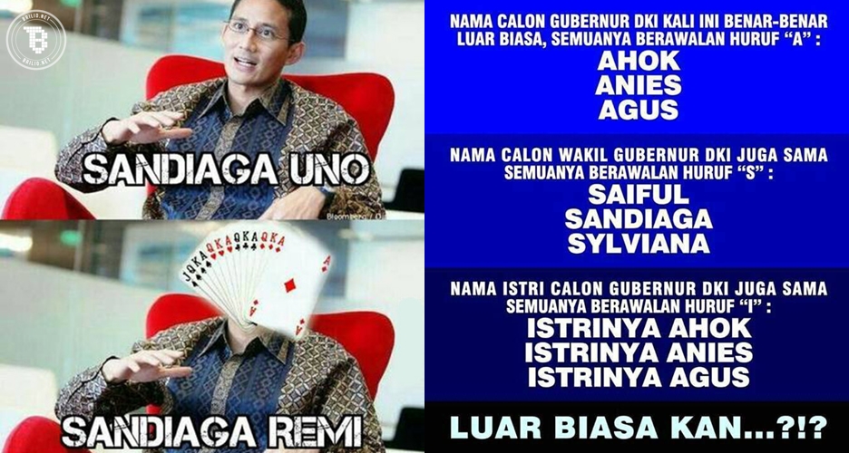 10 Meme kocak 'panasnya Pilgub DKI', hayo kamu dukung siapa nih?