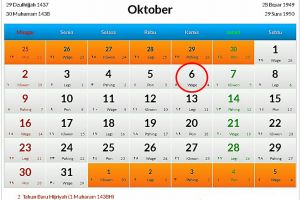 Cek Kalendermu hari ini, sadarkah kamu ada yang unik