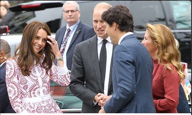 Pesona PM Kanada Justin Trudeau ini bikin Kate Middleton gagal fokus
