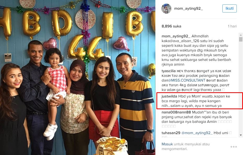 Umi Kalsum Ultah © 2016 brilio.net