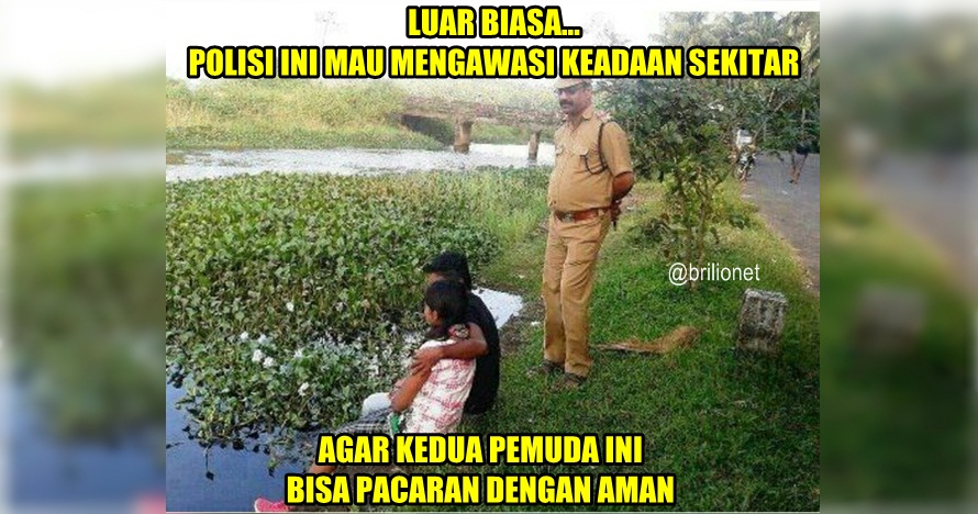 15 Foto ini bukti polisi India kocaknya mirip di film Bollywood