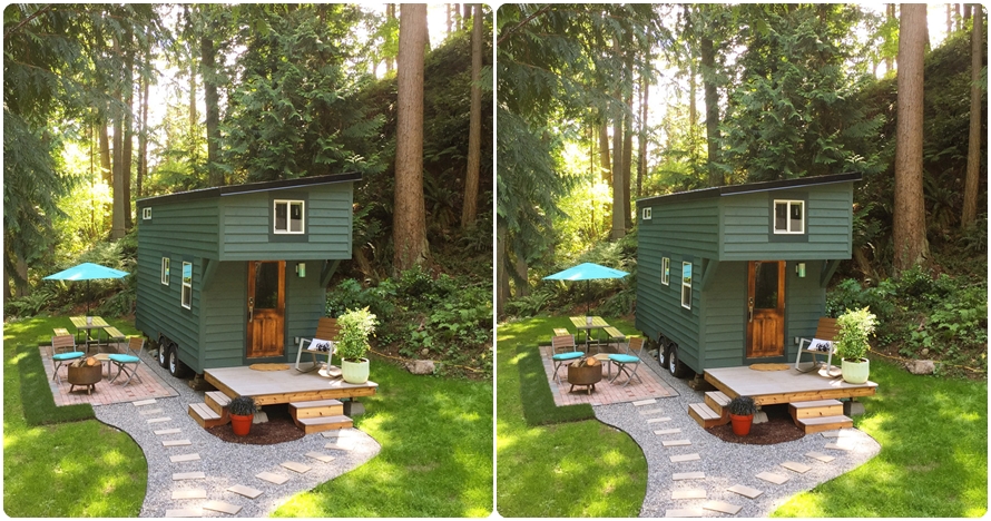 Rumah karavan ini tampak sempit, tapi kamu akan kaget melihat dalamnya