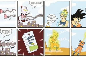 10 Komik strip kisah tayangan TV anak era 90an ini bikin ketawa ngakak