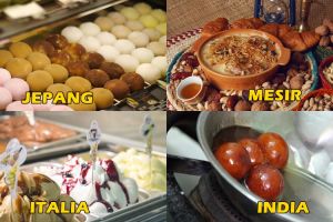 Ini dessert terbaik dari 20 negara di dunia, Indonesia apa ya?