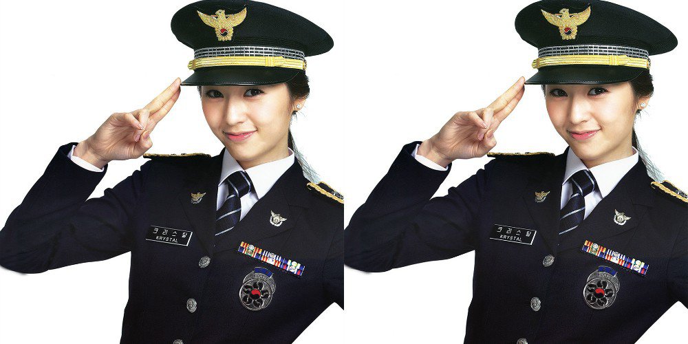 15 Seleb Korea ini cantiknya nambah gara-gara pakai seragam polisi