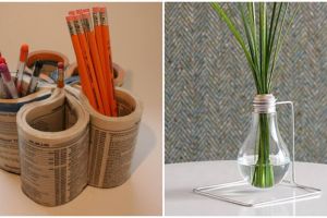 14 Kreasi apik & berkelas dari barang bekas, siapa aja bisa bikin nih