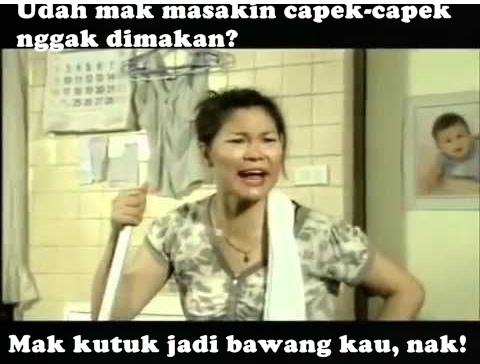 meme masakan emak © 2016 brilio.net