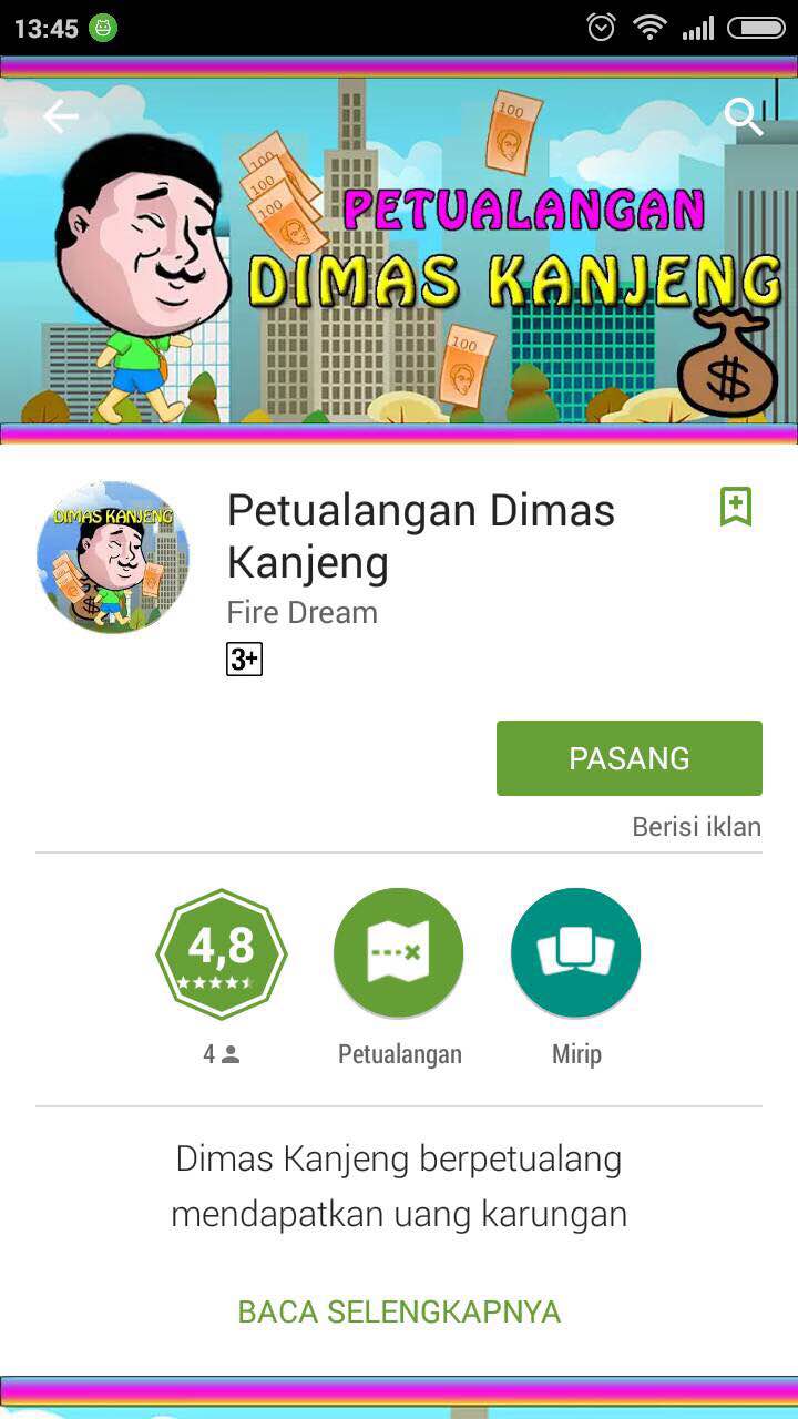 game dimas kanjeng © 2016 brilio.net