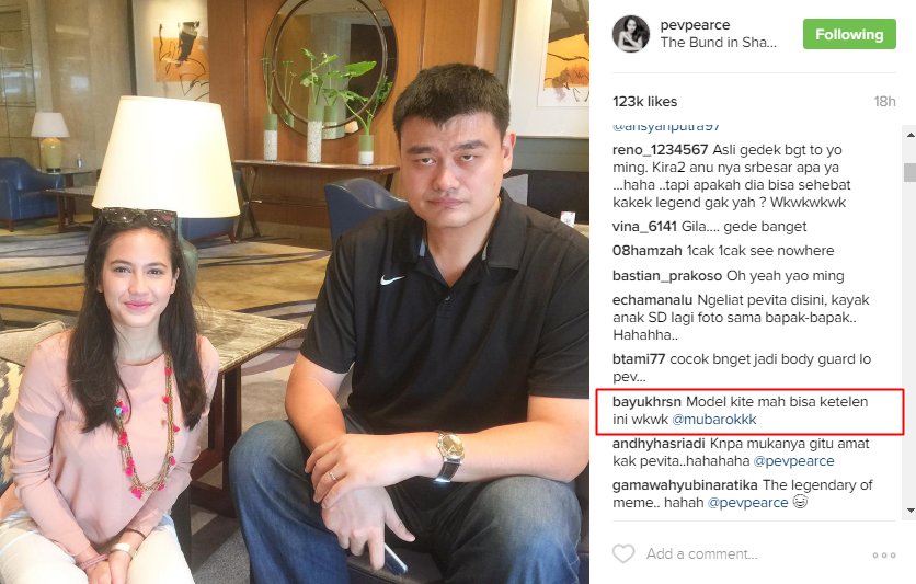 Komentar kocak Yao Ming dan Pevita 1-10 © 2016 brilio.net