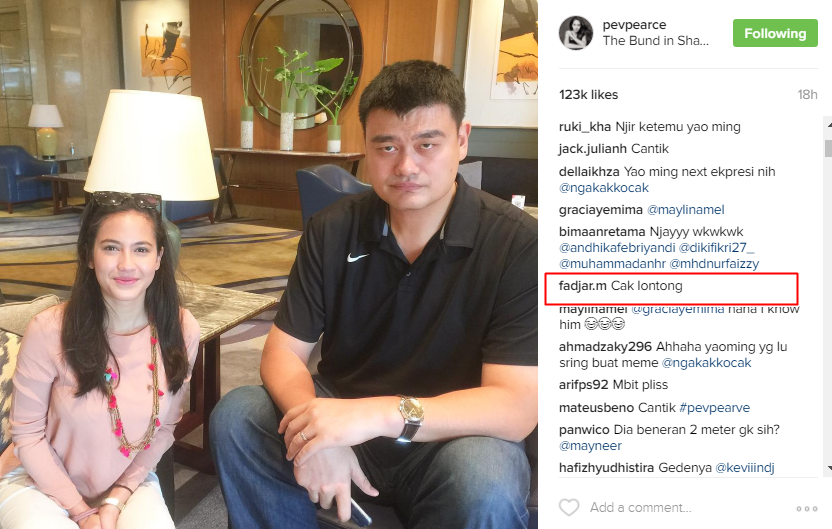 Komentar kocak Yao Ming dan Pevita 1-10 © 2016 brilio.net