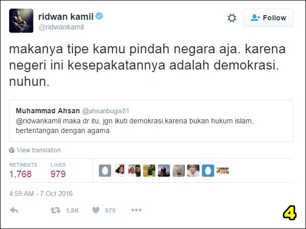 Diminta tolak demokrasi, jawaban Ridwan Kamil ini nampol abis