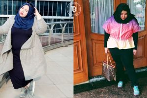 10 OOTD kece untuk kamu hijaber plus size, jangan takut berekspresi