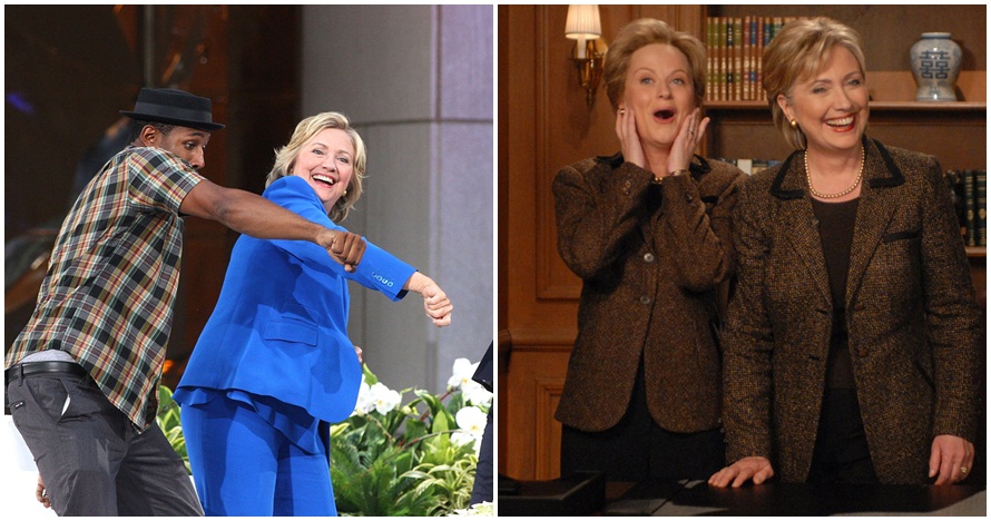 15 Foto tunjukkan Hillary Clinton nggak gagap budaya pop, gaul abis
