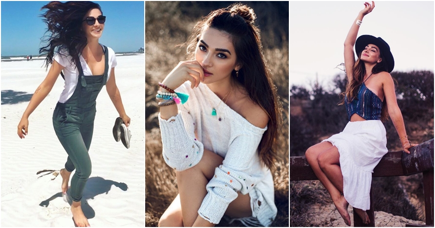 15 Foto Andreea Cristina, model & traveler yang cantiknya keterlaluan