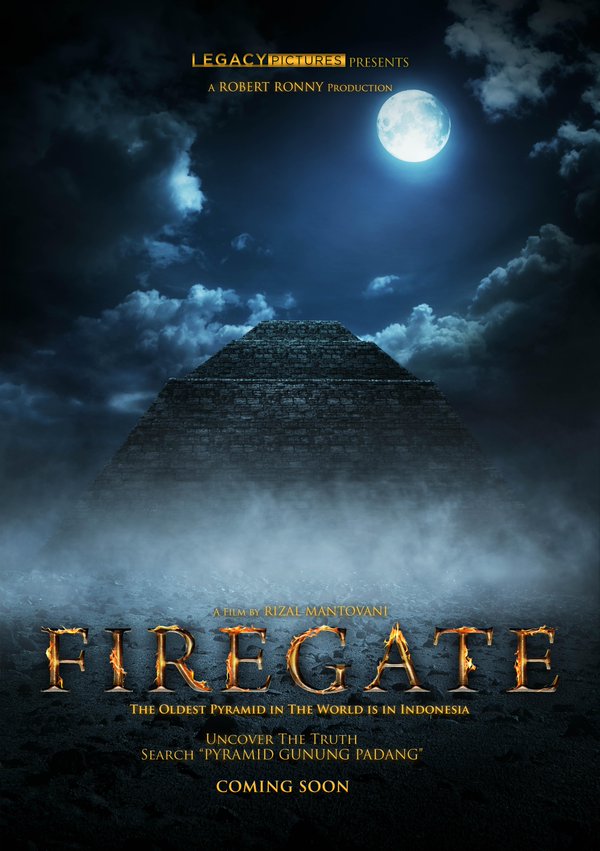 10 Foto di balik layar film Firegate Piramid Gunung Padang
